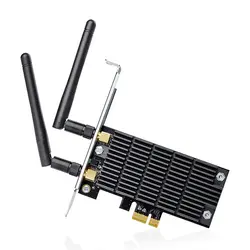 کارت شبکه وایرلس PCI Express سه آنتن دوباند سری AC1900 تی پی لینک TP-LINK Archer T9E