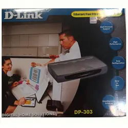 پرینت سرور شبکه دی لینک dp-303 D-Link