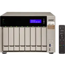 ذخیره ساز تحت شبکه بدون هارد دیسک کیونپ مدل TVS-873 QNAP
