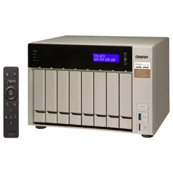 ذخیره ساز تحت شبکه بدون هارد دیسک کیونپ مدل TVS-873 QNAP