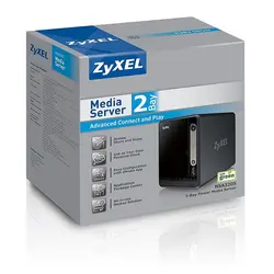 ذخیره‌ساز شبکه(NAS) زایکسل NSA325 V2 Zyxel