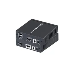 اکستندر KVM تصویر HDMI به همراه USB لنکنگ LKV375KVM LENKENG