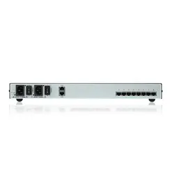 کی وی ام کنسول سرور 8 پورت آتن SN0108A with Dual Power/LAN ATEN