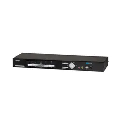 کی وی ام سوییچ چهار پورت USB DVI آتن CM1164 Multi-View/Audio ATEN