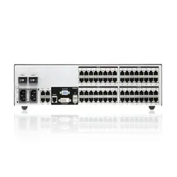 کی وی ام سوییچ 64 پورت Cat 5 کنترل از راه دور آتن KN8164V with Virtual Media ATEN
