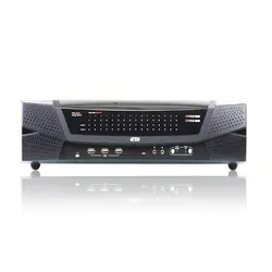 کی وی ام سوییچ 64 پورت Cat 5 کنترل از راه دور آتن KN8164V with Virtual Media ATEN
