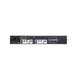 کی وی ام سوئیچ 8 پورت Cat 5 آتن KH2508A with Daisy-Chain Port ATEN