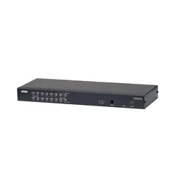 کی وی ام سوئیچ 16 پورت Cat 5 کنترل از راه دور آتن KH1516Ai with Daisy-Chain Port ATEN