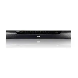 کی وی ام سوییچ 9 کنسول 32 پورت Cat 5 ماتریکس آتن KM0932 ATEN