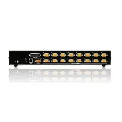 کی وی ام سوئیچ (over IP) تحت شبکه 16 پورت PS/2-USB VGA آتن CS1716i ATEN