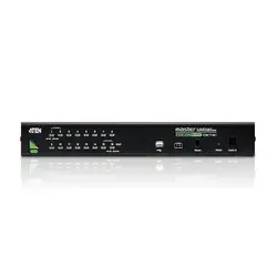 کی وی ام سوئیچ 16 پورت PS/2-USB / VGA همراه پورت Daisy-chain و USB Peripheral آتن CS-1716A ATEN