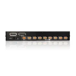 کی وی ام سوئیچ 8 پورت PS/2-USB / VGA همراه با پورتDaisy – Chain و USB Peripheral آتن CS-1708A ATEN