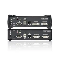 سوئیچ کی وی ام اکستندر آتن KE-6940 USB DVI-I Dual Display ATEN