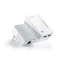 کیت آداپتور پاورلاین- مبدل برق در شبکه وایرلس سری N300 تی پی لینک TP-LINK TL-WPA4220KIT