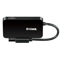 هاب یو اس بی 3 چهار پورت دی-لینک D-LINK DUB-1341 USB 3.0 Portable Hub