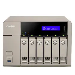 ذخیره ساز تحت شبکه بدون هارددیسک کیونپ مدل TVS-663 QNAP