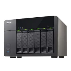 ذخیره‌ساز تحت شبکه بدون هارددیسک دارای 6 ورودی هارد کیونپ مدل QNAP TS-651-2G