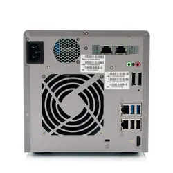 ذخیره‌ساز تحت شبکه بدون هارددیسک دارای 4 ورودی هارد کیونپ مدل QNAP TS-470