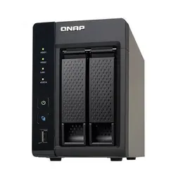 ذخیره‌ساز تحت شبکه بدون هارددیسک دارای 2 ورودی هارد کیونپ مدل QNAP TS-269-L