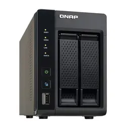 ذخیره‌ساز تحت شبکه بدون هارددیسک دارای 2 ورودی هارد کیونپ مدل QNAP TS-269-L