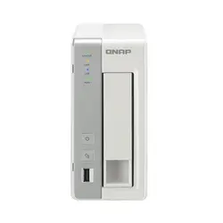 ذخیره ساز تحت شبکه بدون هارددیسک دارای 1 ورودی هارد کیونپ مدل QNAP TS-120