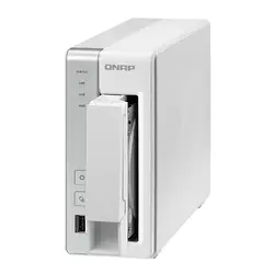 ذخیره ساز تحت شبکه بدون هارددیسک دارای 1 ورودی هارد کیونپ مدل QNAP TS-120