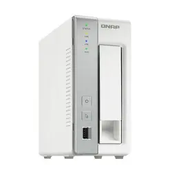 ذخیره ساز تحت شبکه بدون هارددیسک دارای 1 ورودی هارد کیونپ مدل QNAP TS-120