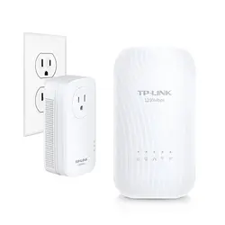 رنج اکستندر وایرلسی با پهنای باند AC1750 تی پی لینک TL-WPA8730 KIT TP-Link