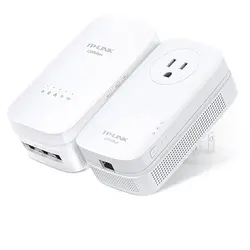 رنج اکستندر وایرلسی با پهنای باند AC1750 تی پی لینک TL-WPA8730 KIT TP-Link