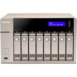 ذخیره ساز تحت شبکه بدون هارد دیسک کیونپ مدل TVS-863 QNAP