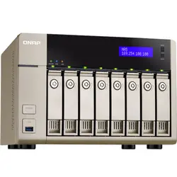 ذخیره ساز تحت شبکه بدون هارد دیسک کیونپ مدل TVS-863 QNAP