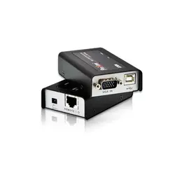 مینی کی وی ام اکستندر آتن CE100 USB VGA Cat 5 Mini ATEN