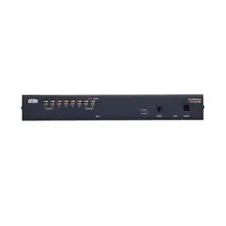 کی وی ام سوئیچ 8 پورت Cat 5 کنترل از راه دور آتن KH1508Ai with Daisy-Chain Port ATEN