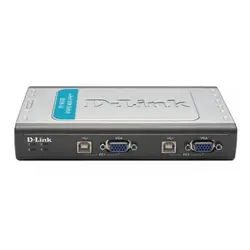 سوئیچ کی وی ام 4 پورت USB دی-لینک DKVM-4U
