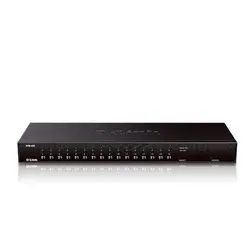 کی وی ام Combo PS2,USB شانزده پورت دی لینک kvm-450