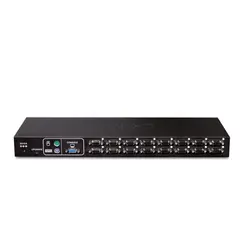 کی وی ام Combo PS2,USB شانزده پورت دی لینک kvm-450