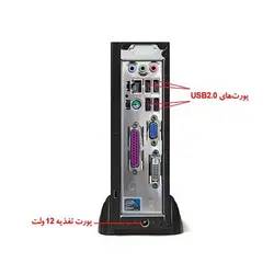 تین کلاینت دیتاشین پردازنده اینتل اتم D2700 هارد 120 مدل DATASHEEN TC18AE4120