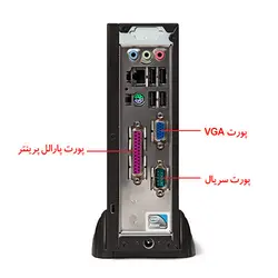تین کلاینت دیتاشین پردازنده اینتل اتم D2700 هارد 16G مدل DATASHEEN TC18AE3
