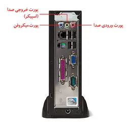 تین کلاینت دیتاشین پردازنده اینتل اتم D2700 هارد 16G مدل DATASHEEN TC18AE3
