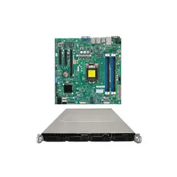 سرور رکمونت سروینو پاور 400 وات مادربورد سوپرمایکرو Supermicro Motherboard Xeon Boards X10SLL-F