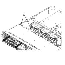 سرور رکمونت سوپرمیکرو-کیس SC813MTQ-600CB مادر برد Supermicro MBD-X10DRL-i