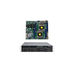 سرور رکمونت سوپرمیکرو-کیس SC813MTQ-600CB مادر برد Supermicro MBD-X10DRL-i