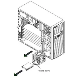 سرورایستاده سوپرمیکرو-کیس SC732D4-500B مادر برد Supermicro MBD-X10SLL-F