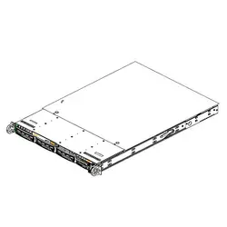 سرور رکمونت سوپرمیکرو-کیس SC813MTQ-600CB مادر برد Supermicro MBD-X9DRL-iF