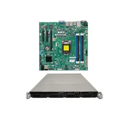 سرور رکمونت سروینو پاور 400 وات مادربورد سوپرمایکرو Supermicro Motherboard Xeon Boards X10SLL-F