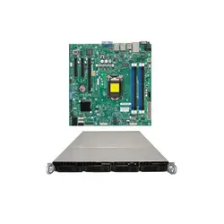 سرور رکمونت سروینو پاور 400 وات مادربورد سوپرمایکرو Supermicro Motherboard Xeon Boards X10SLL-F