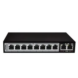 سوییچ 10 پورت POE دی-لینک مدل DGS-F1010P-E
