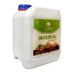 کود مایع آمینو اسید زرگرین مدل NATURAL حجم 5 لیتر