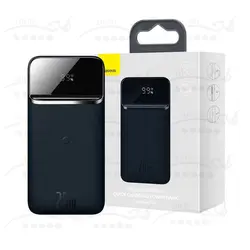 پاوربانک وایرلس 10000 مگنتی بیسوس Baseus Magnetic Wireless Quick Charge