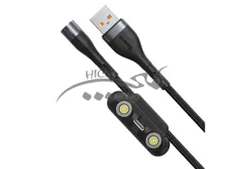 کابل مگنتی سه سر بیسوس Baseus Cable MLC CA1T3-AG1 طول 1 متر توان 3 آمپر